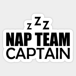 Nap Team Captain Sticker